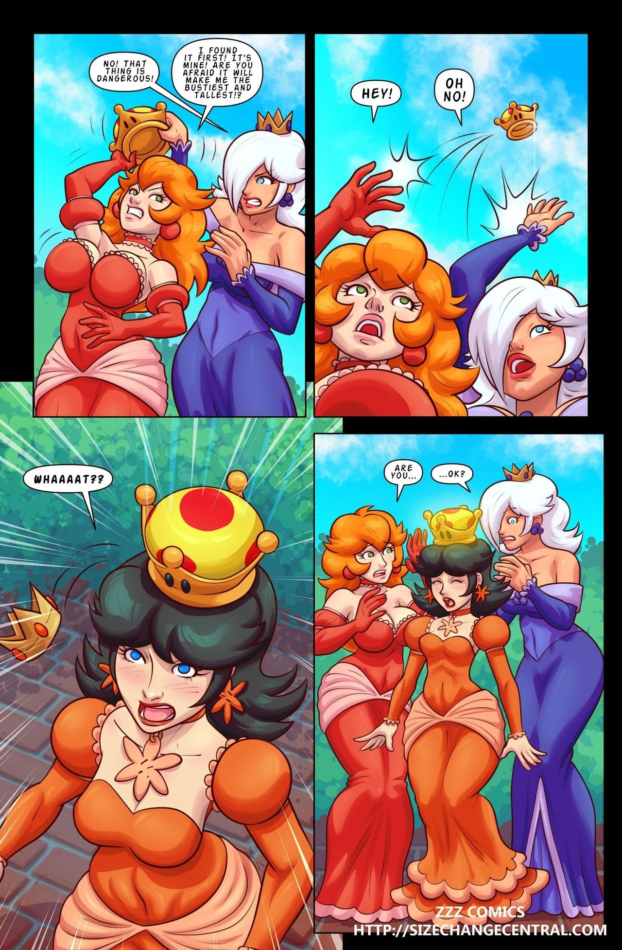 SUPER SIZEO SISTERS porn comic picture 3