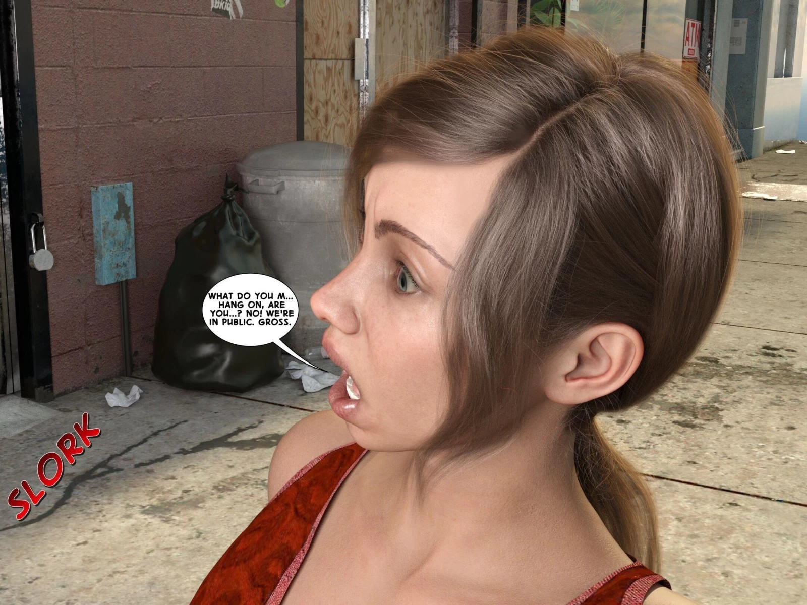 Super Slut porn comic picture 14