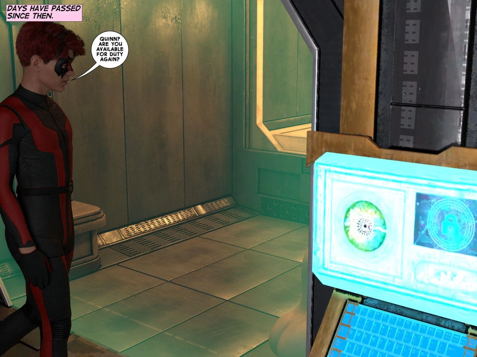 Super Slut porn comic picture 32