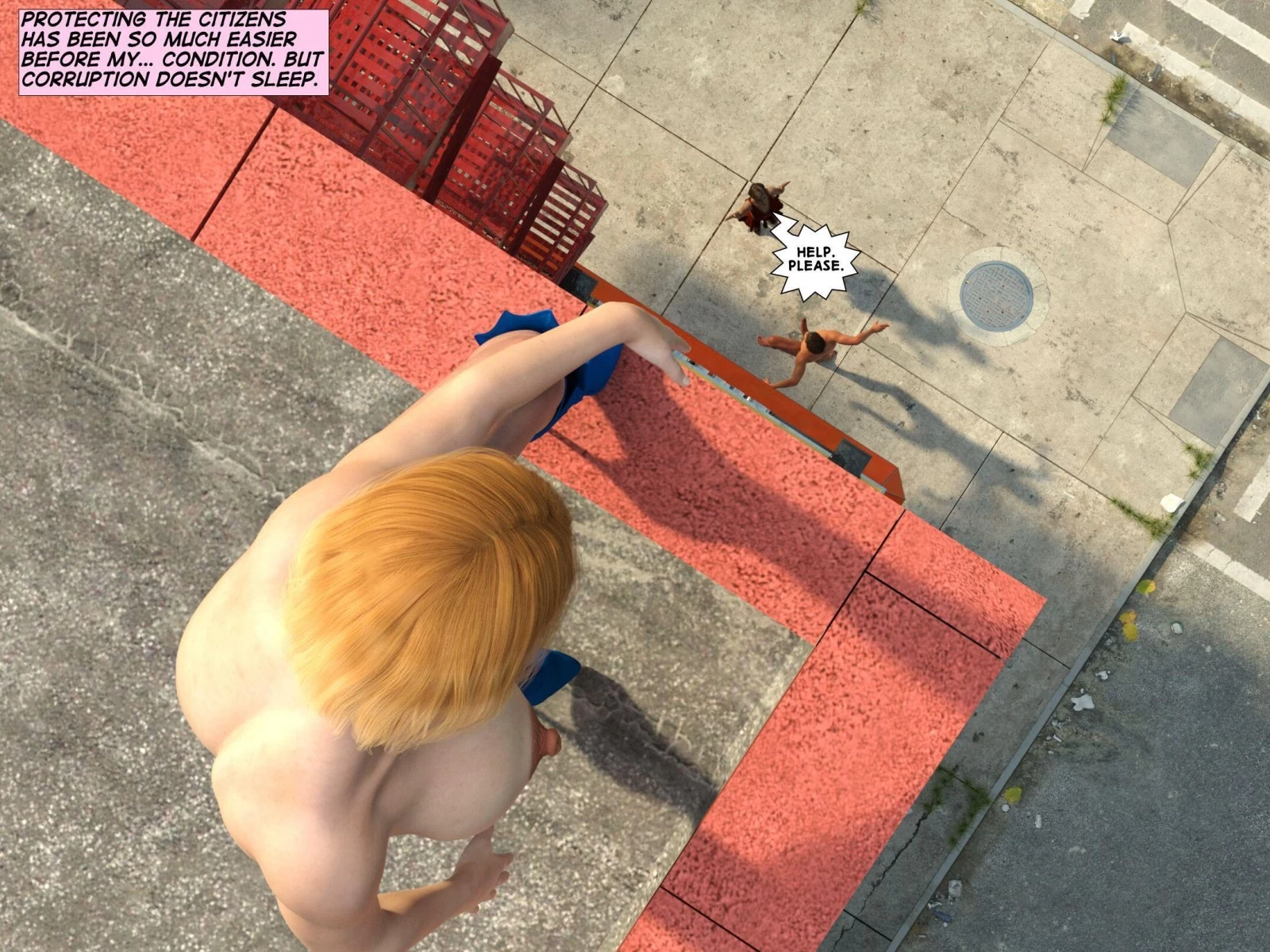 Super Slut porn comic picture 4