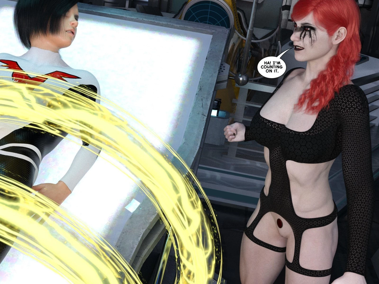 Super Slut porn comic picture 40