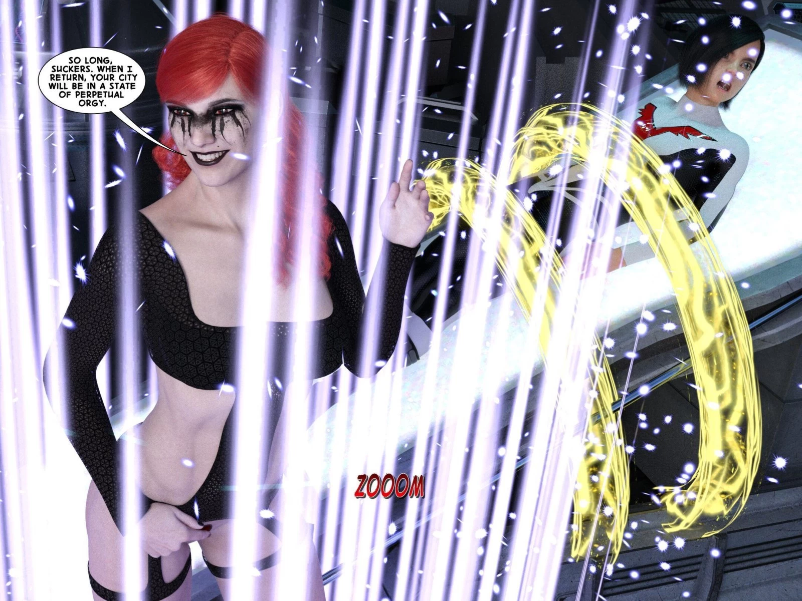 Super Slut porn comic picture 48