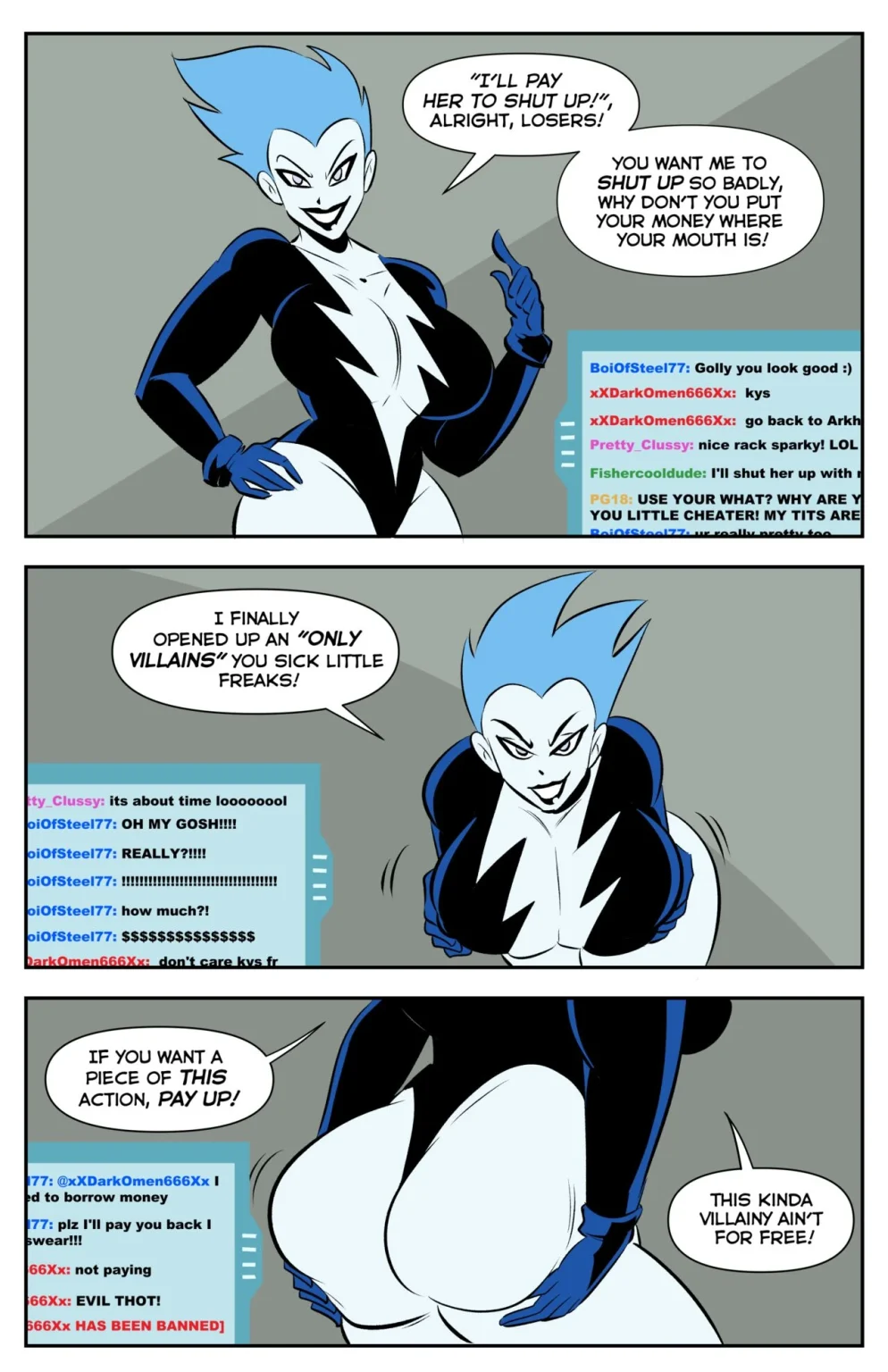 Super Sons Shocking porn comic picture 1