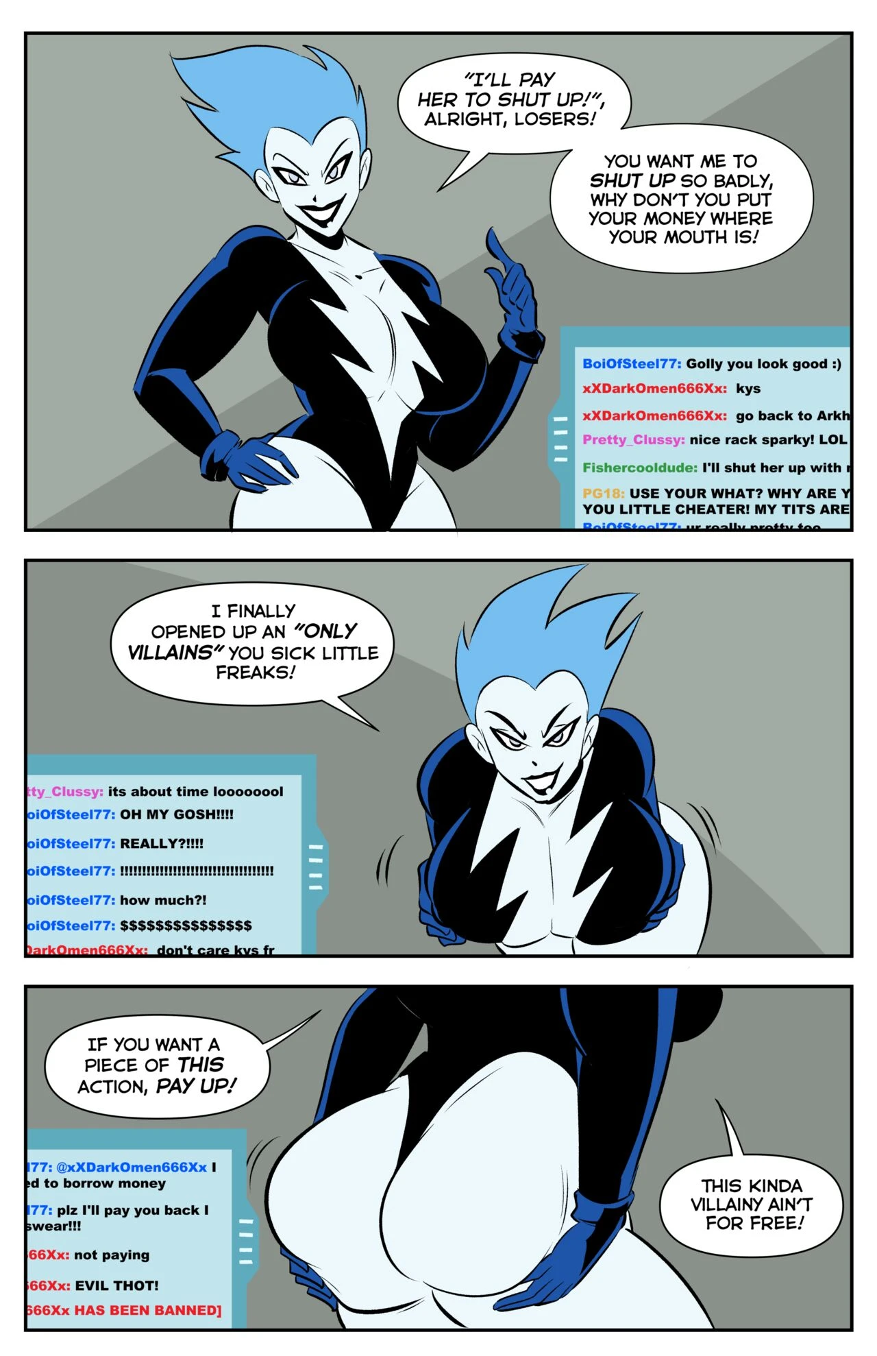 Super Sons Shocking porn comic picture 1