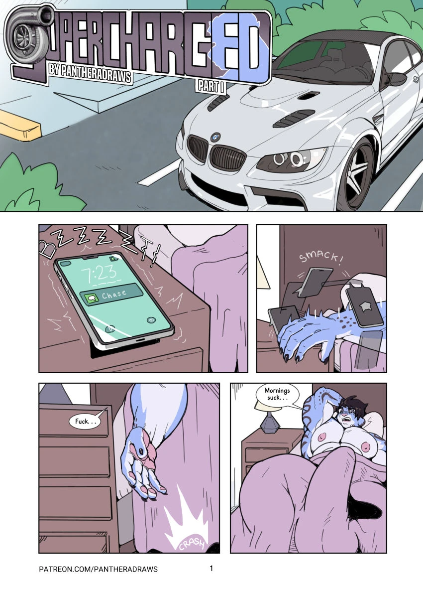 Supercharged porn comic picture 1
