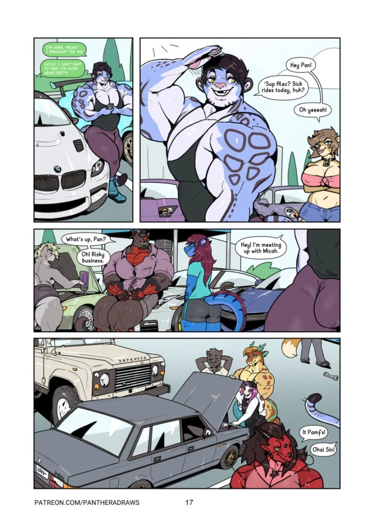 Supercharged porn comic picture 17
