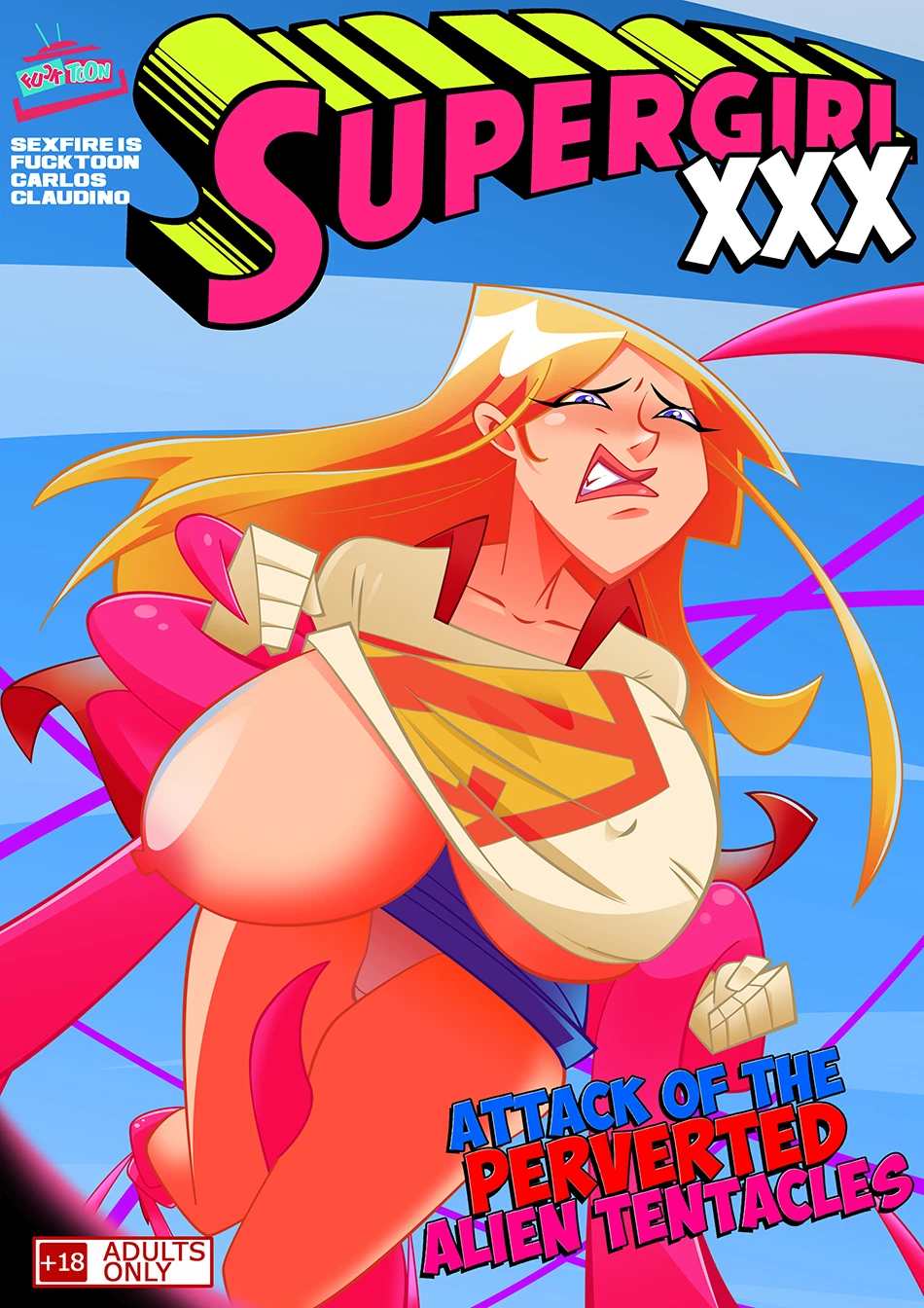 Supergirl XXX porn comic picture 1
