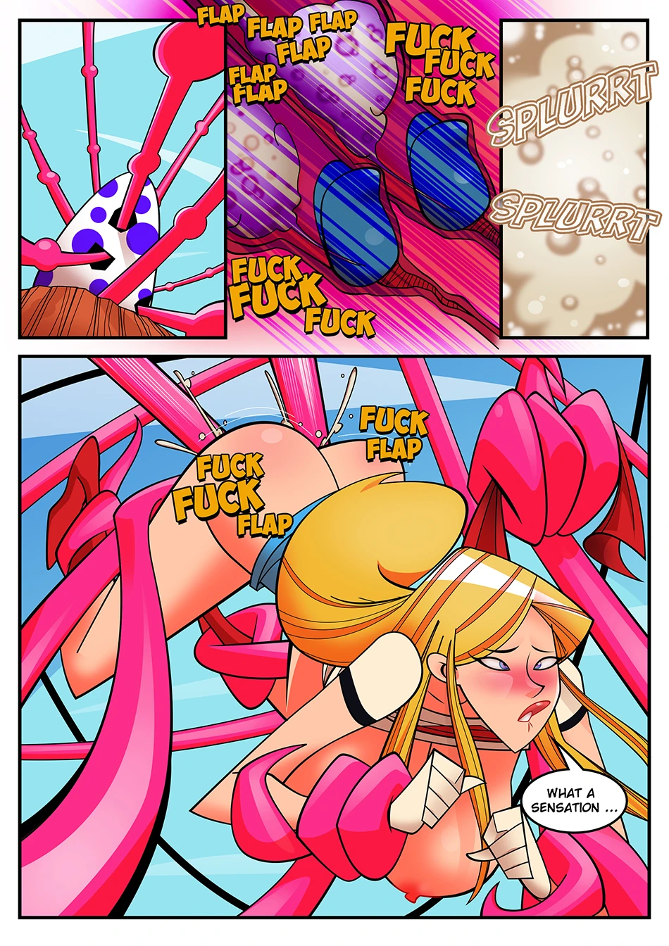 Supergirl XXX porn comic picture 14