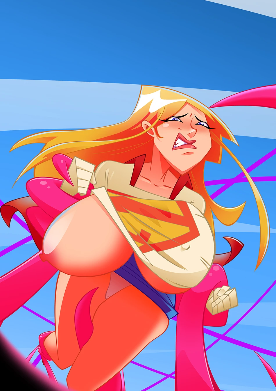 Supergirl XXX porn comic picture 19