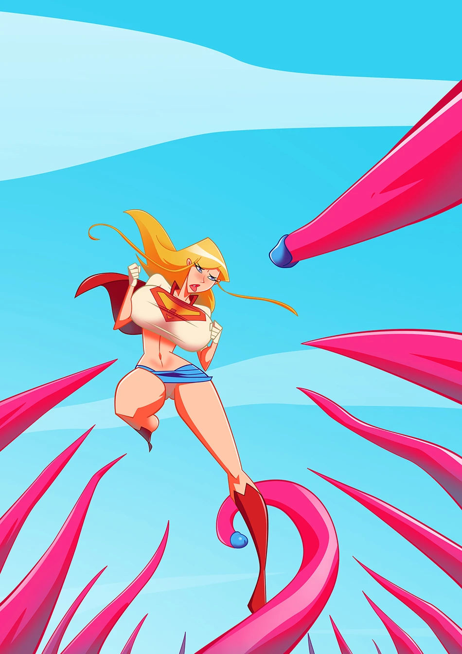 Supergirl XXX porn comic picture 21