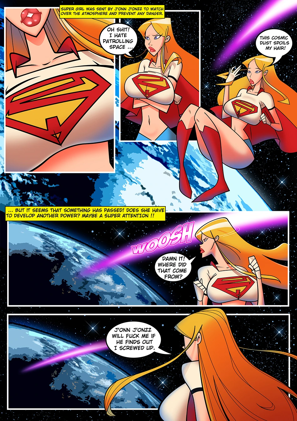 Supergirl XXX porn comic picture 4