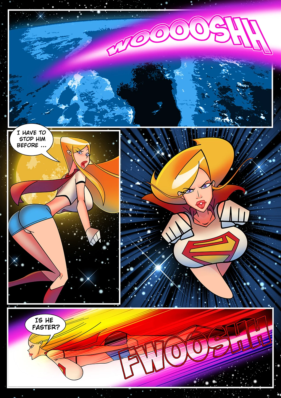 Supergirl XXX porn comic picture 5
