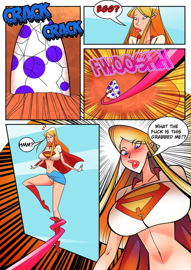 Supergirl XXX porn comic picture 8