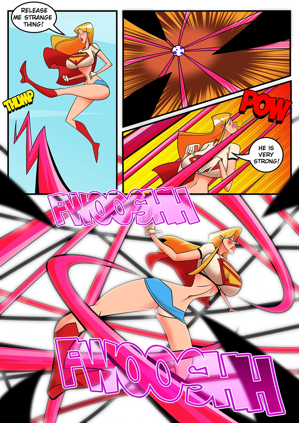 Supergirl XXX porn comic picture 9