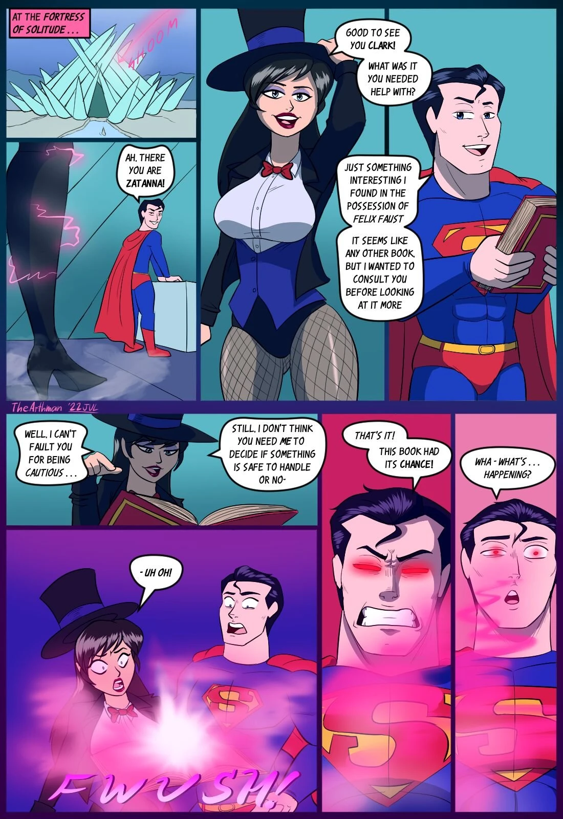 Superman: It's Magic porn comic picture 2