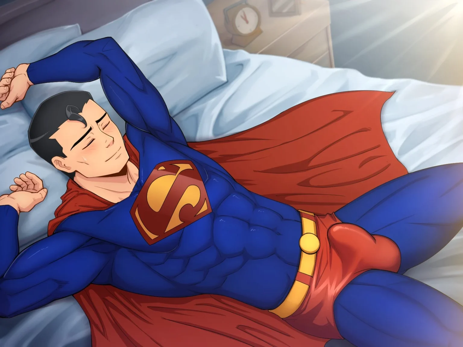 Superman X Superboy porn comic picture 1