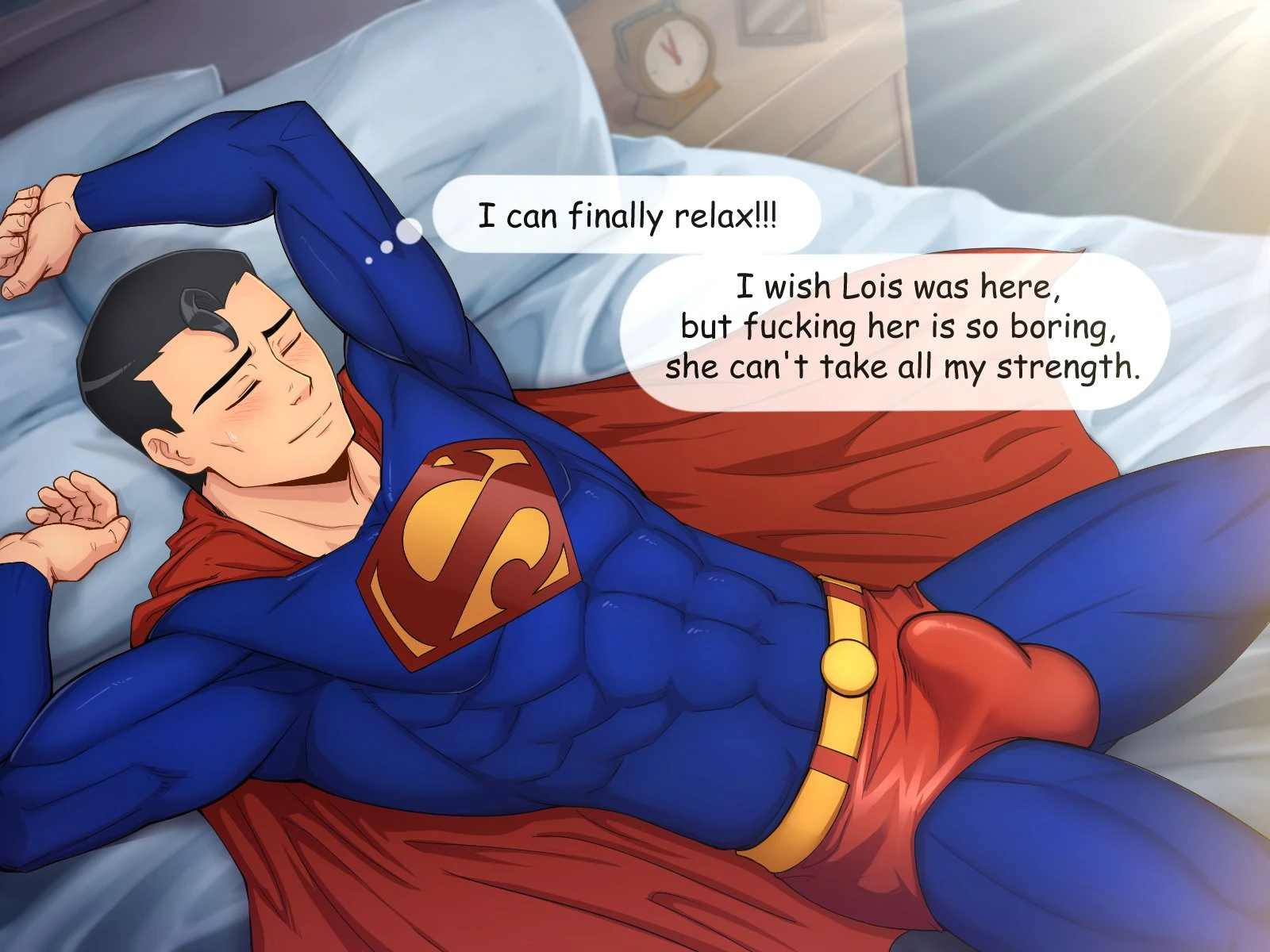 Superman X Superboy porn comic picture 2