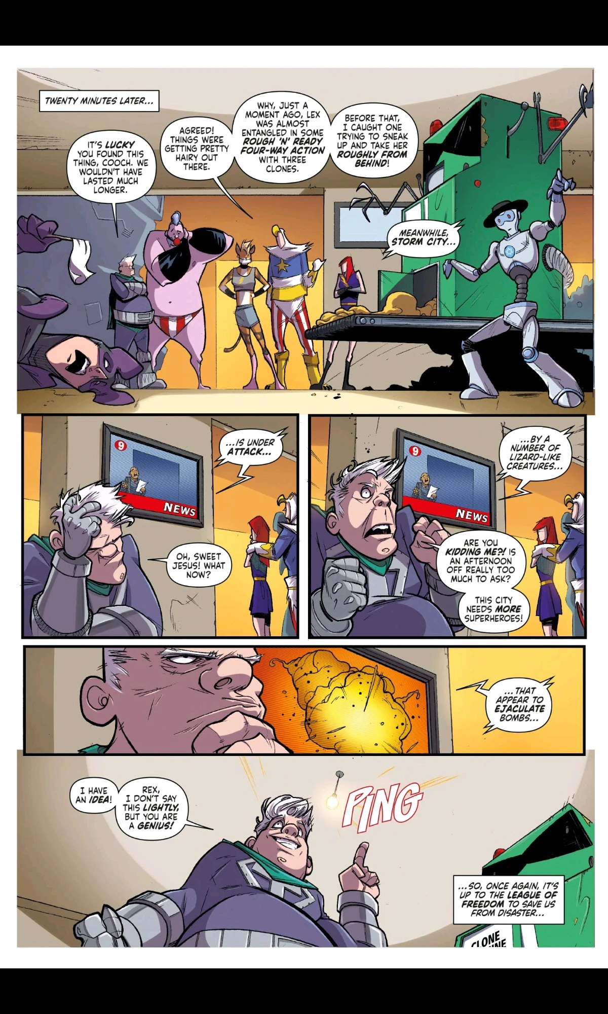 Supermansion porn comic picture 10