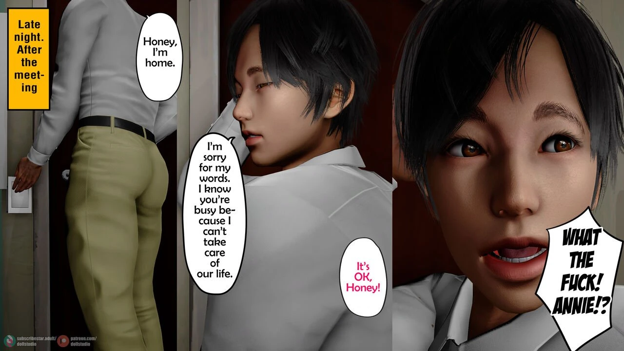 Surprise meeting porn comic picture 45