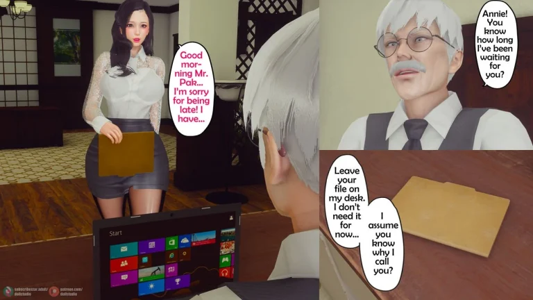 Surprise meeting porn comic picture 8