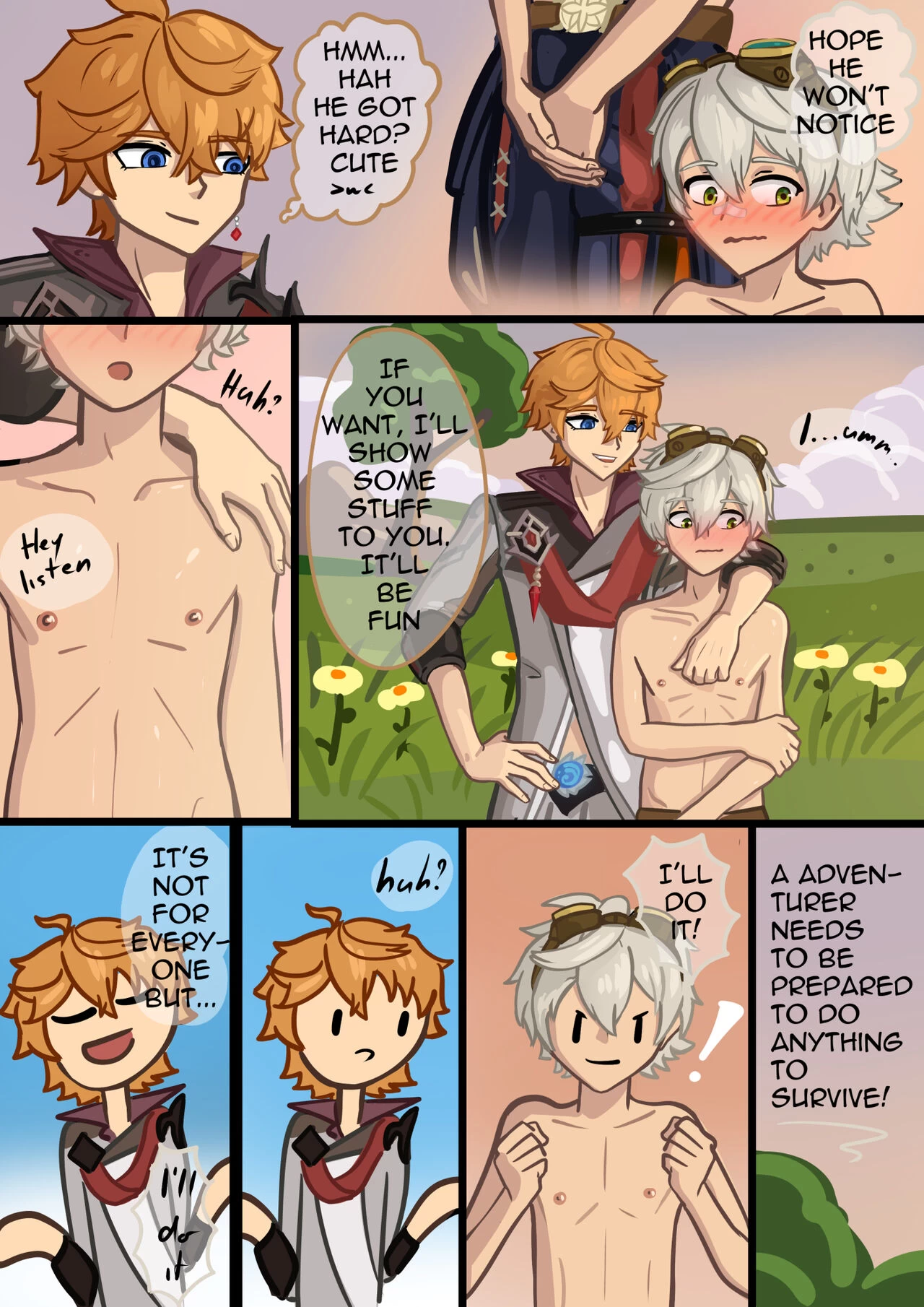 Survival Lesson porn comic picture 10