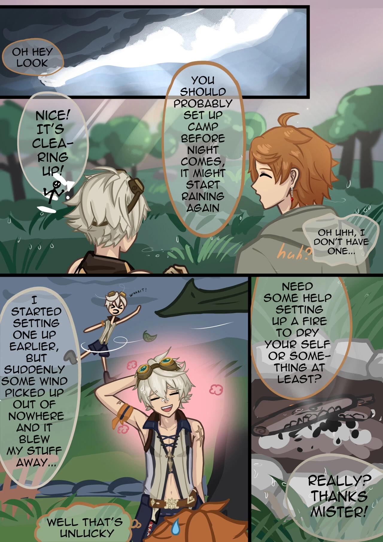 Survival Lesson porn comic picture 5