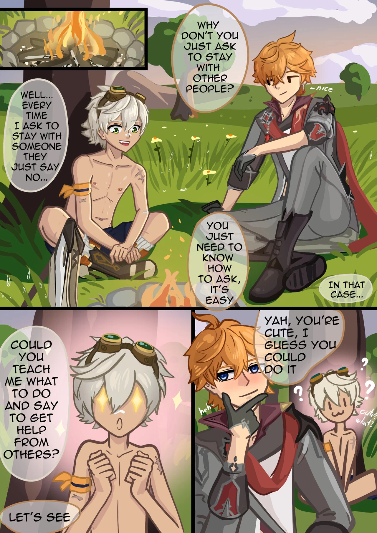 Survival Lesson porn comic picture 6