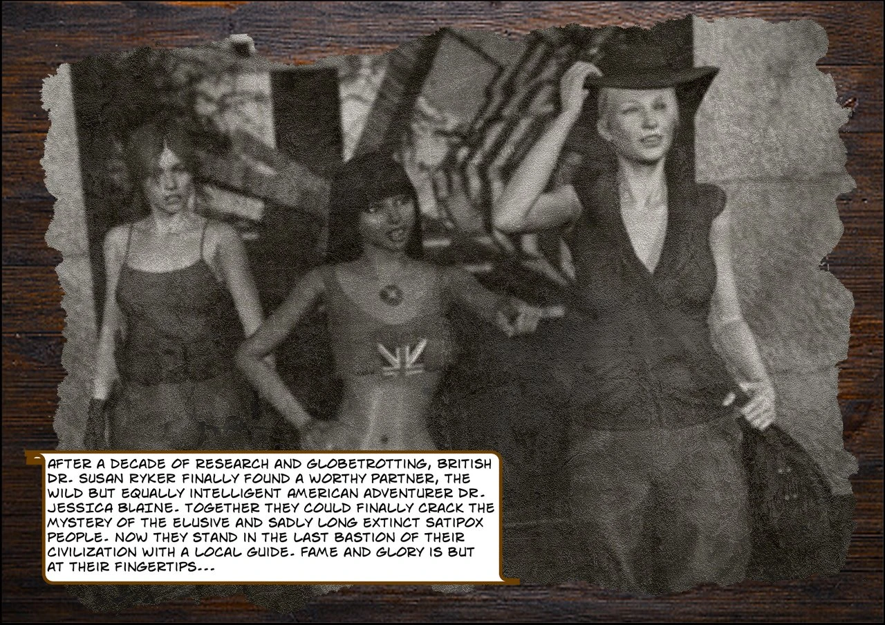 Susan Ryker and the Temple of Brown Cuties porn comic picture 2