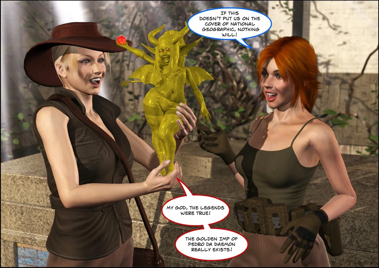 Susan Ryker and the Temple of Brown Cuties porn comic picture 5