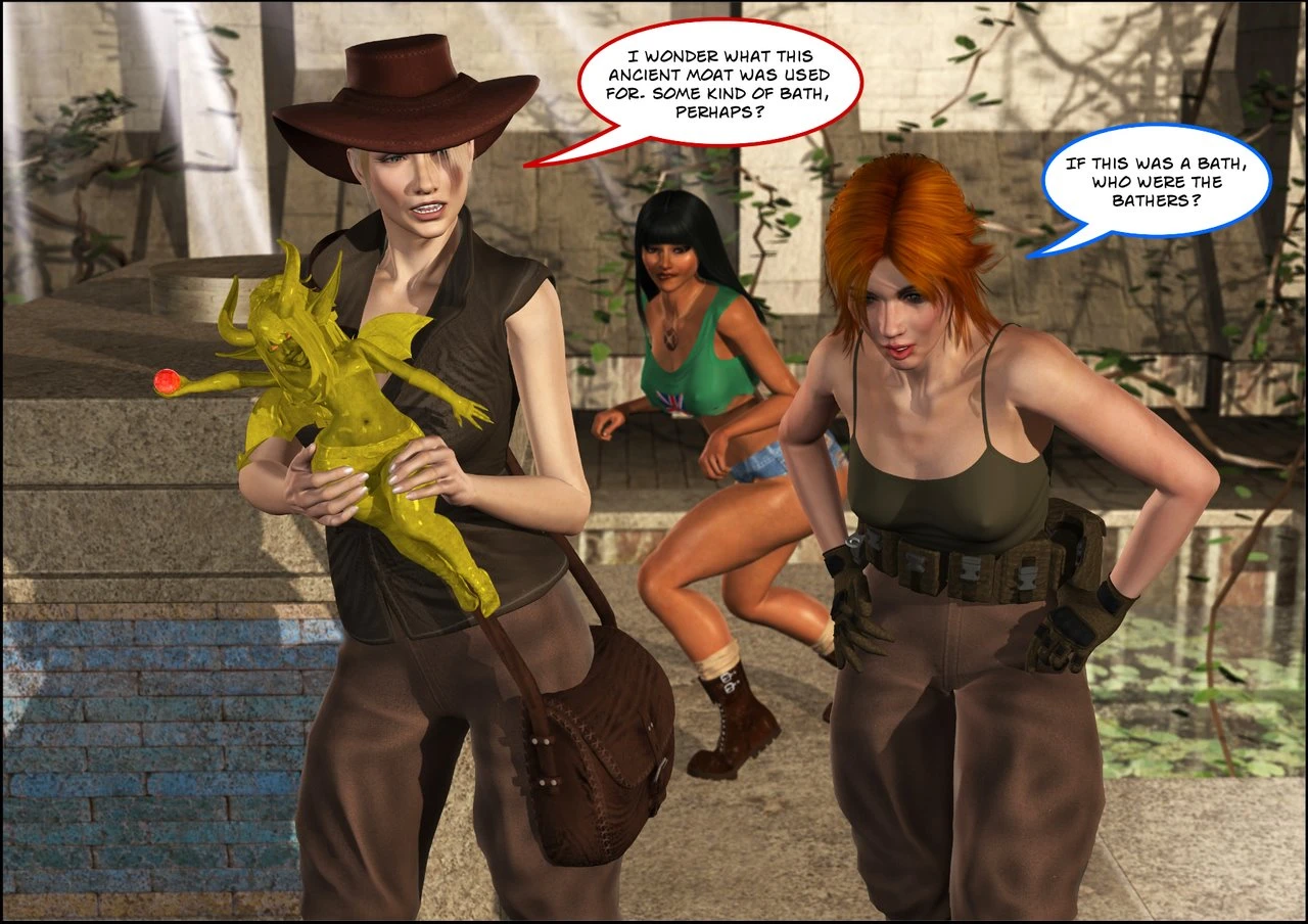 Susan Ryker and the Temple of Brown Cuties porn comic picture 6