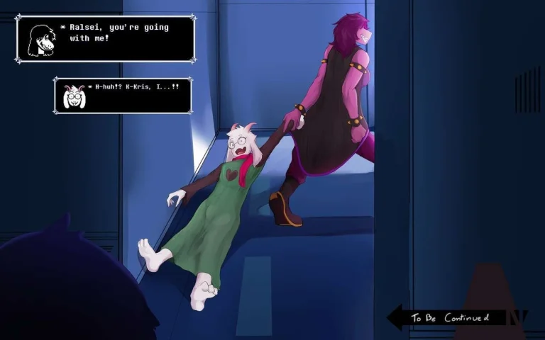 Susie x Ralsei porn comic picture 2