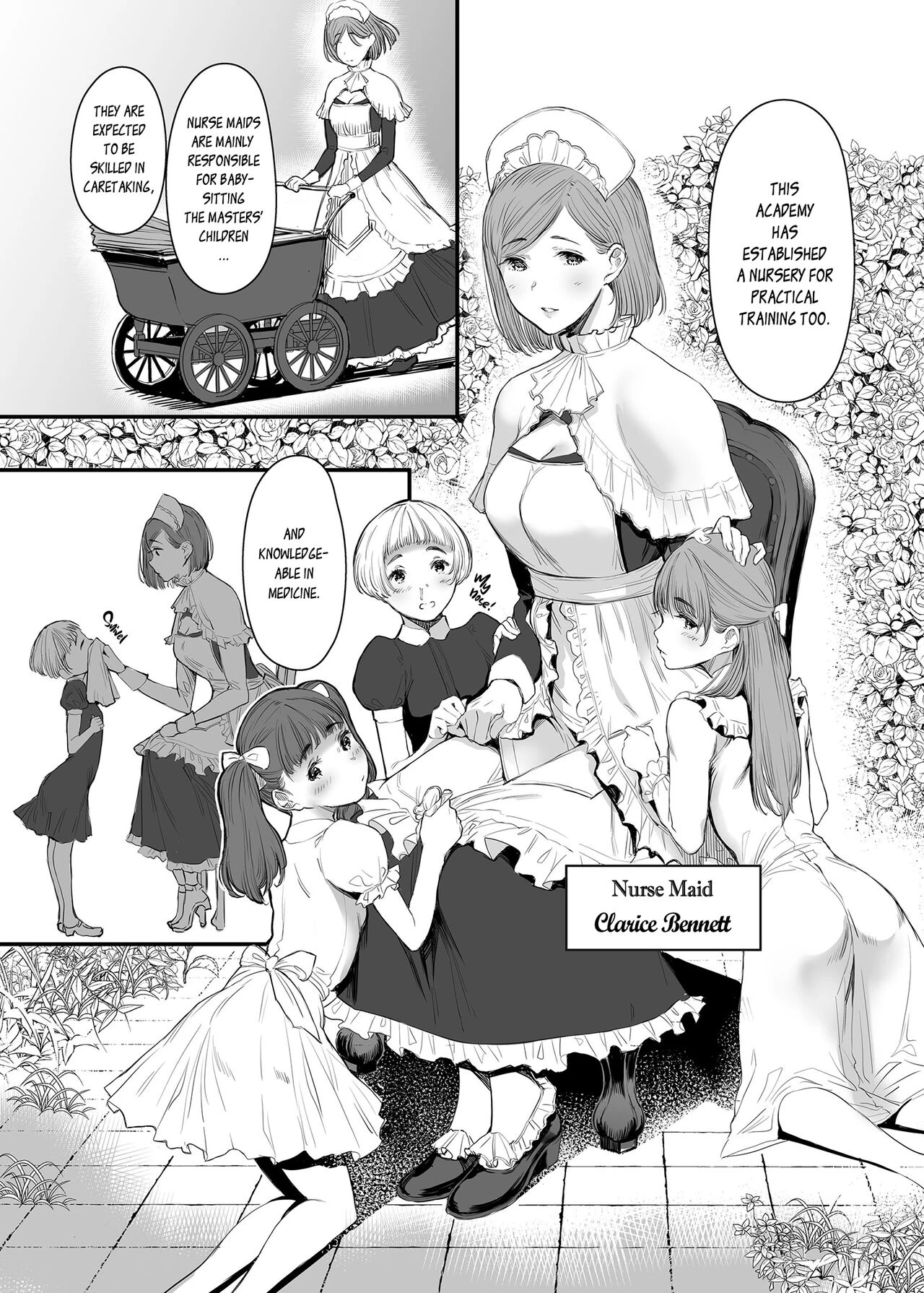 SWAN MAID ACADEMY porn comic picture 18