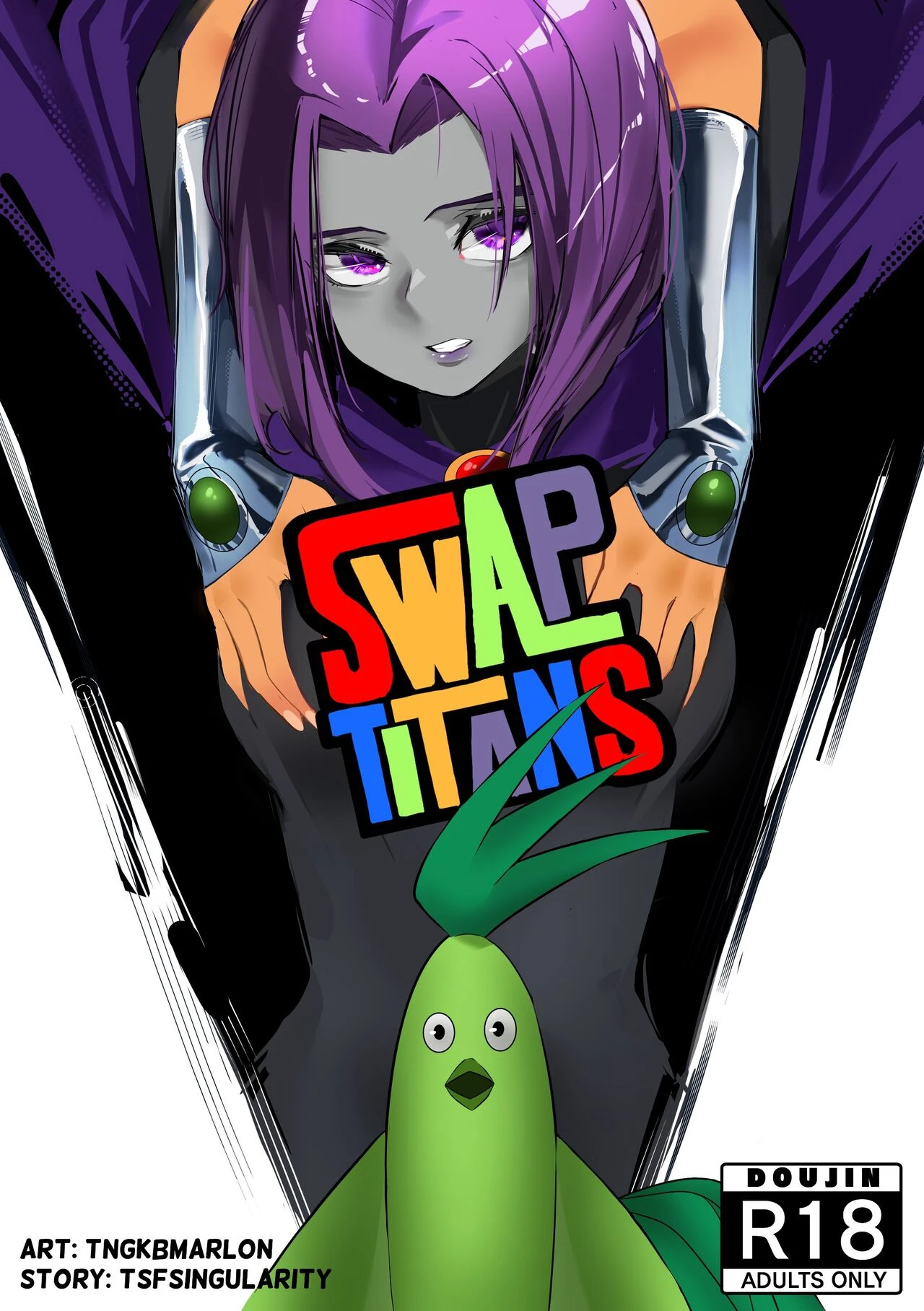 Swap Titans porn comic picture 13