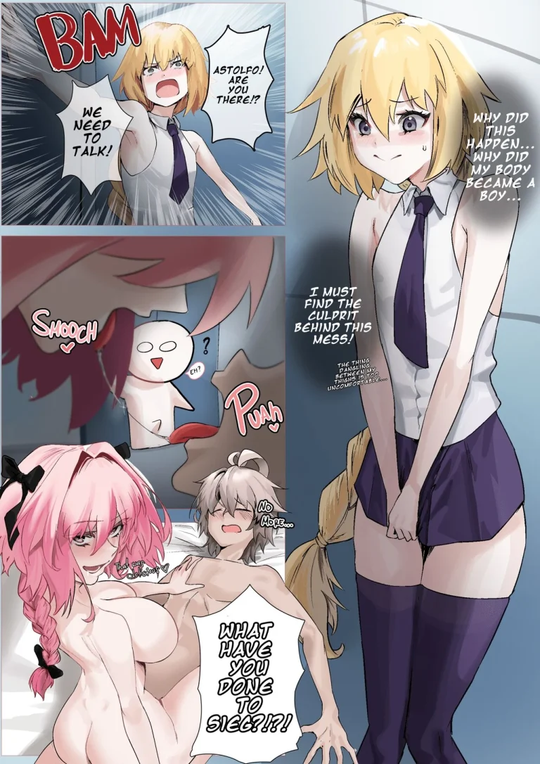 Swappin' crisis porn comic picture 2