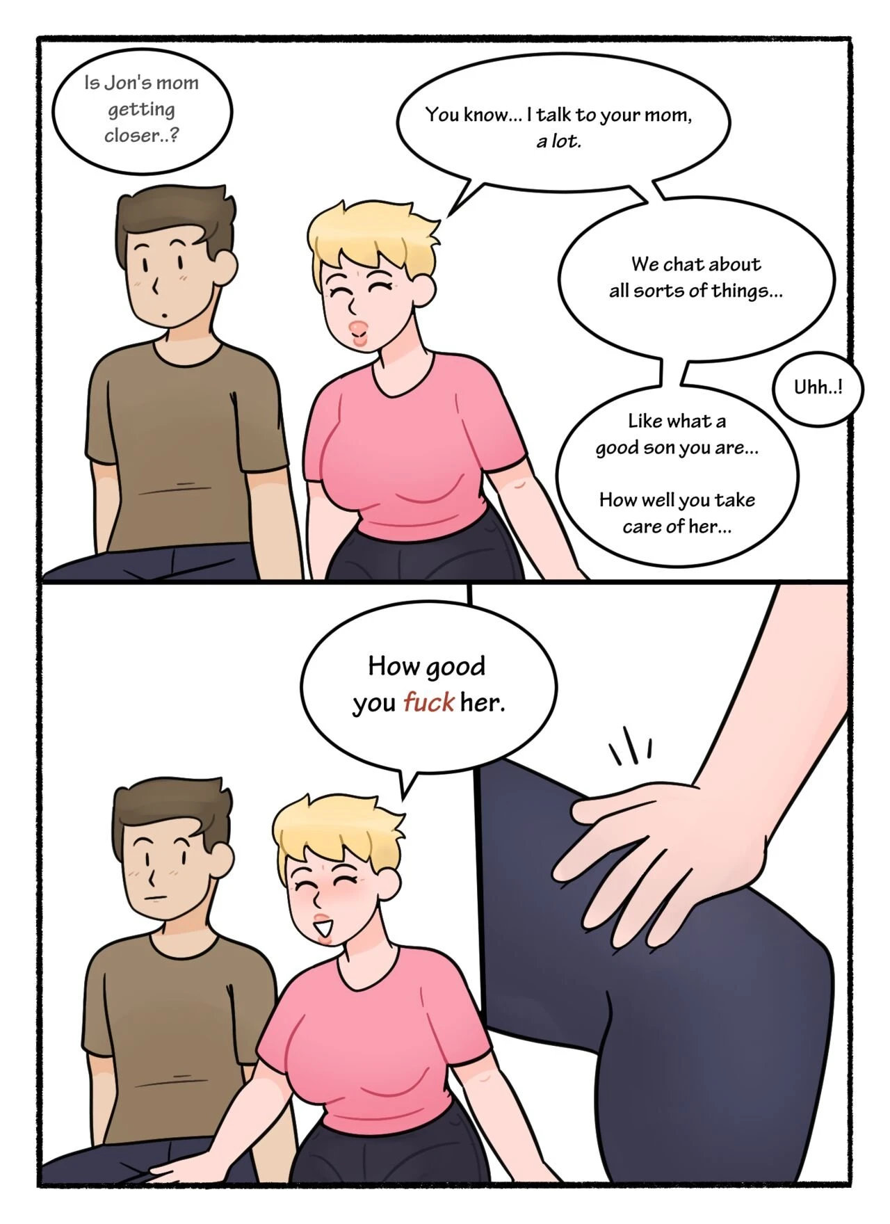 Swapping Moms porn comic picture 17