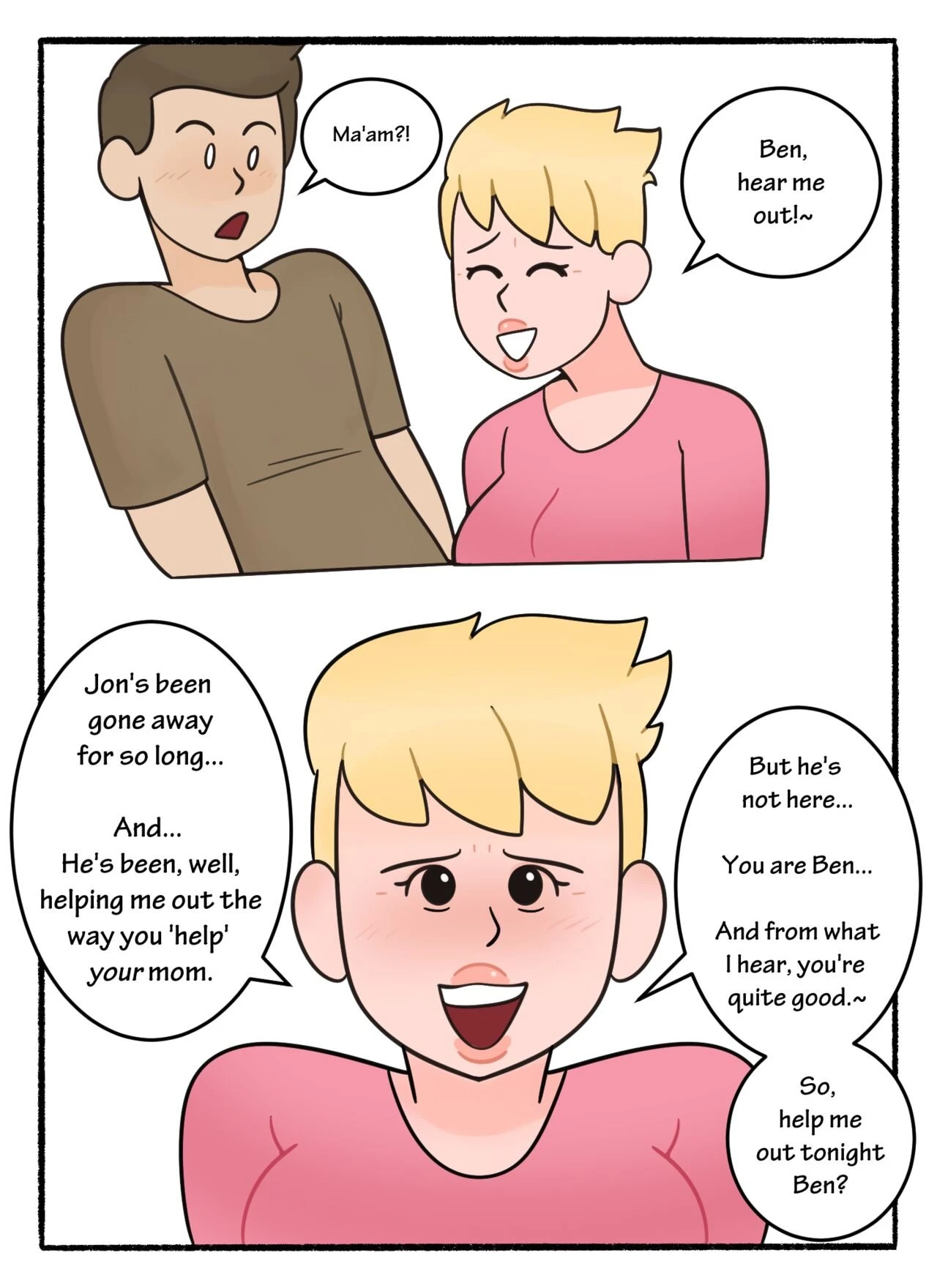 Swapping Moms porn comic picture 18