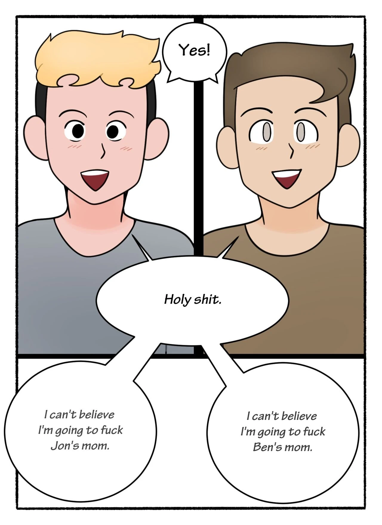 Swapping Moms porn comic picture 29