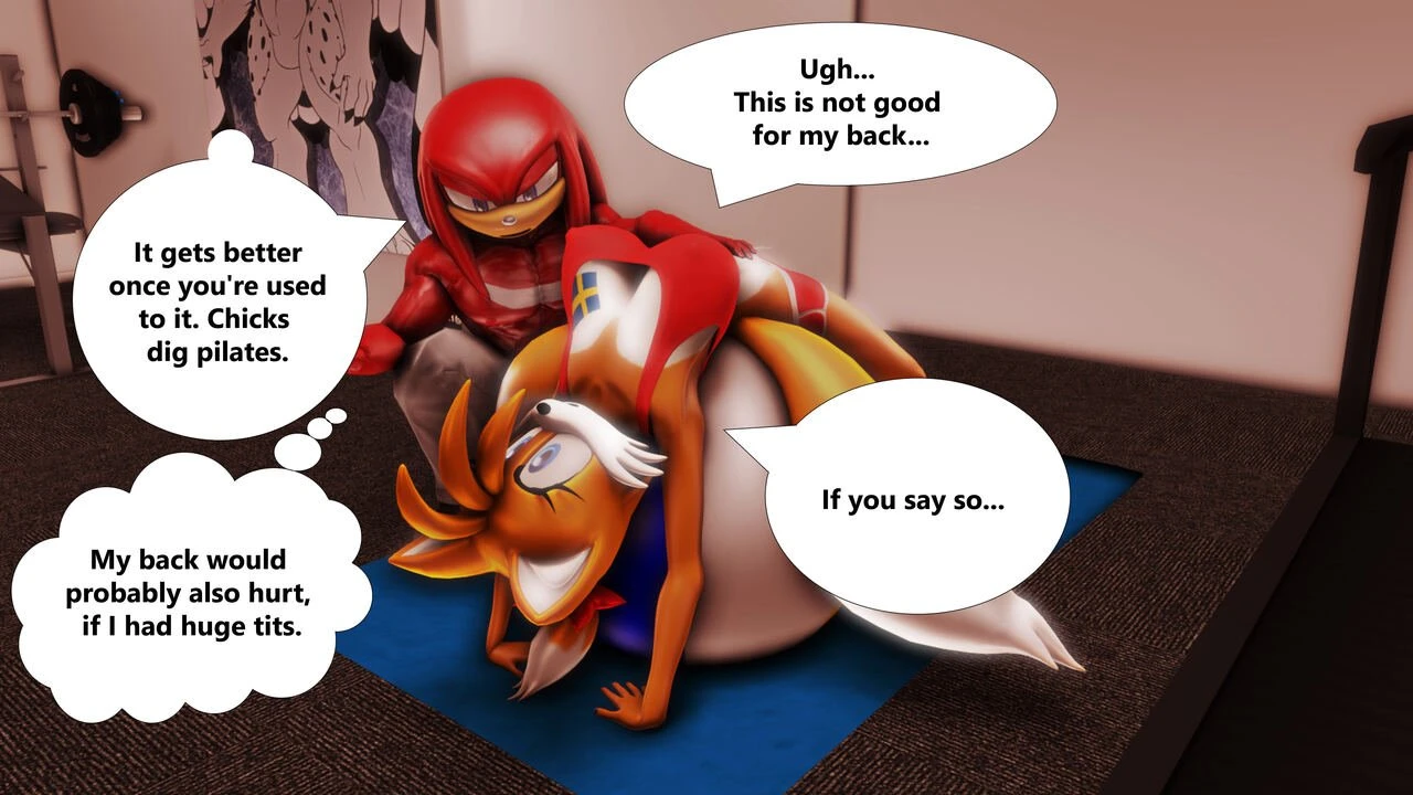 Sweat and Love from Sweden porn comic picture 3