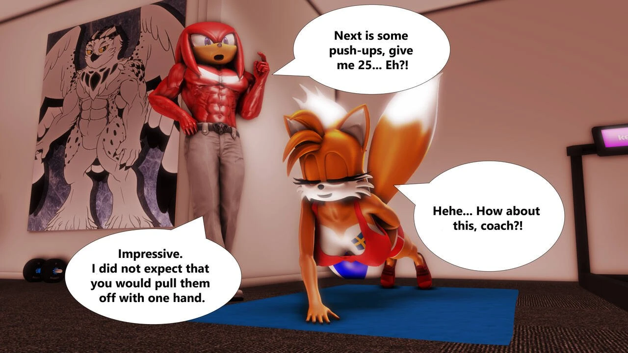 Sweat and Love from Sweden porn comic picture 5