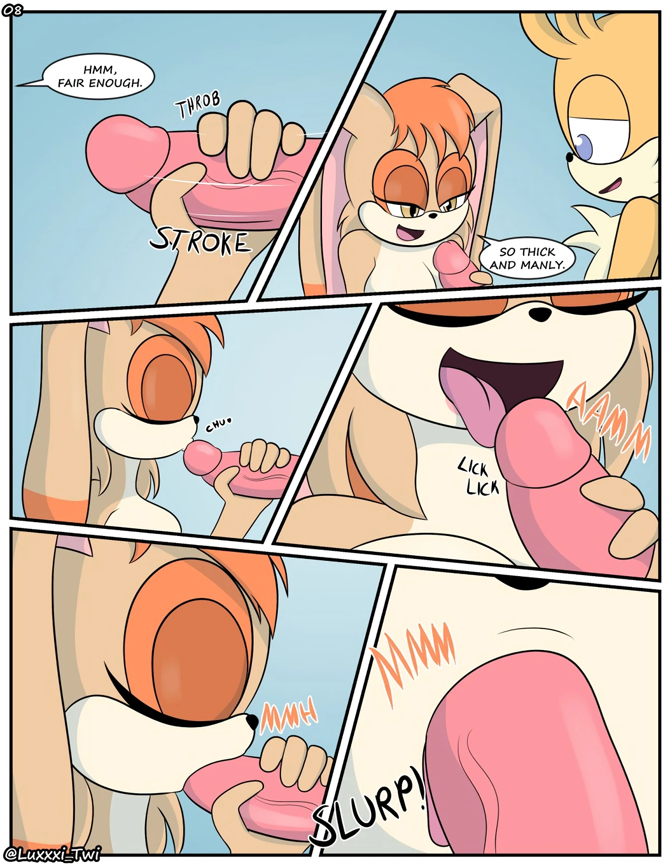 Sweet Like Vanilla porn comic picture 9