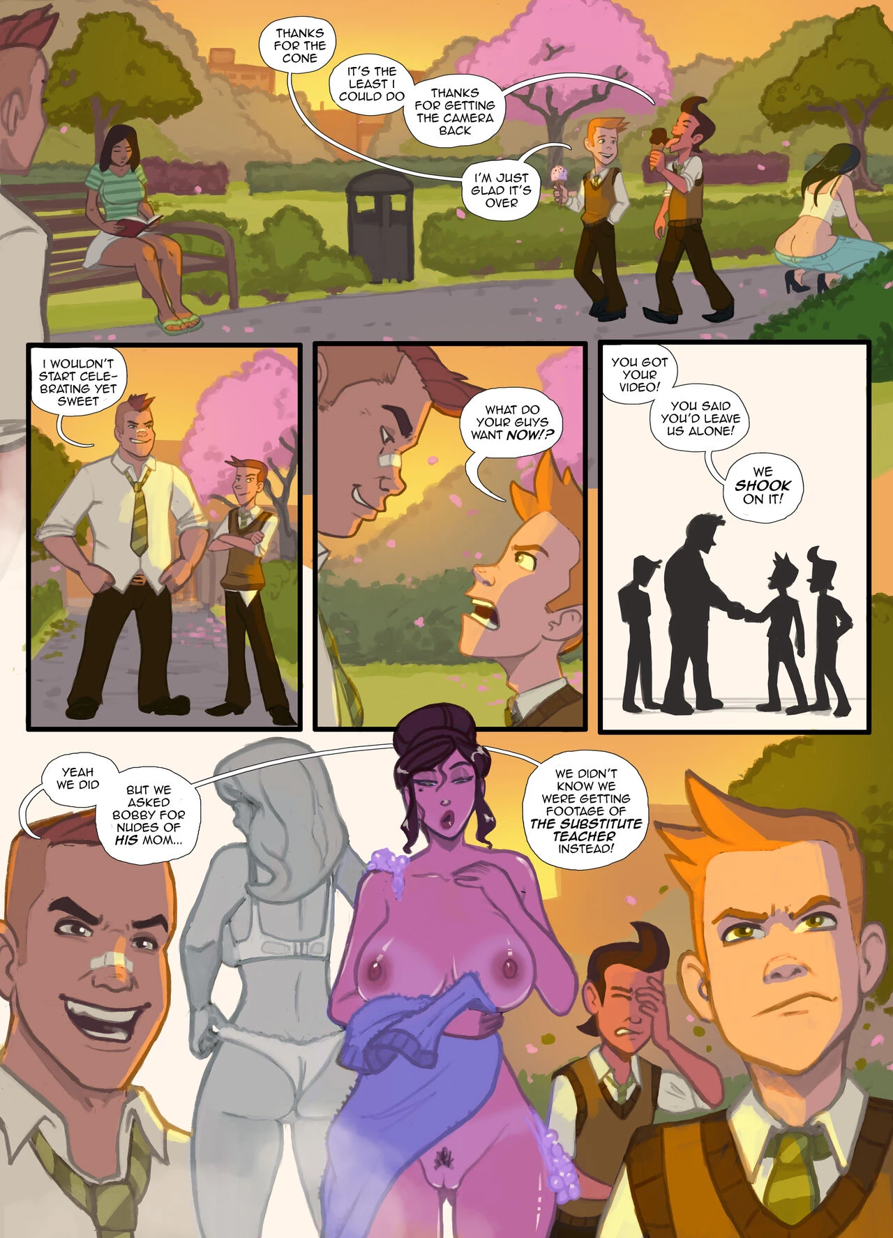 Sweeten The Deal porn comic picture 11