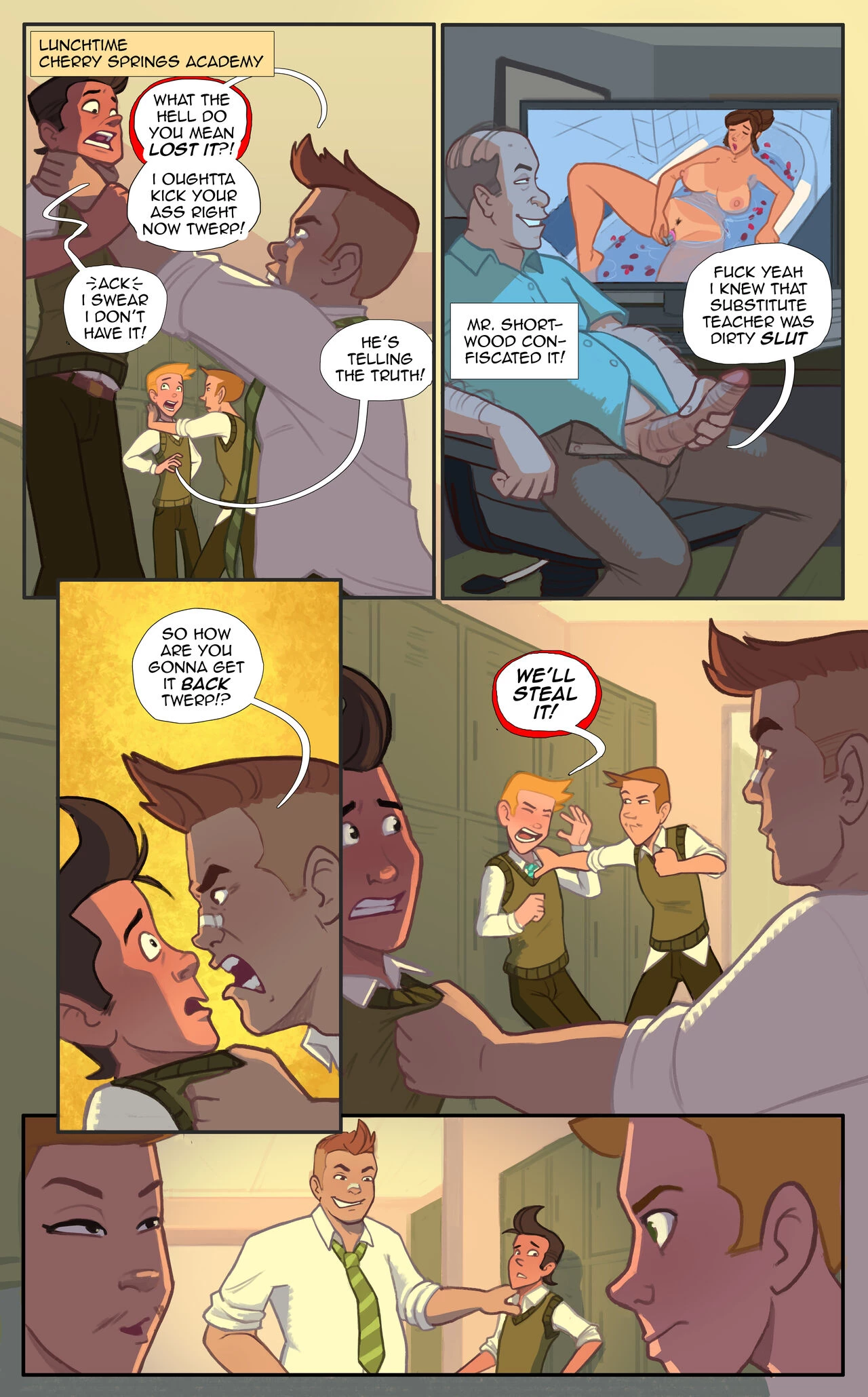 Sweeten The Deal porn comic picture 5