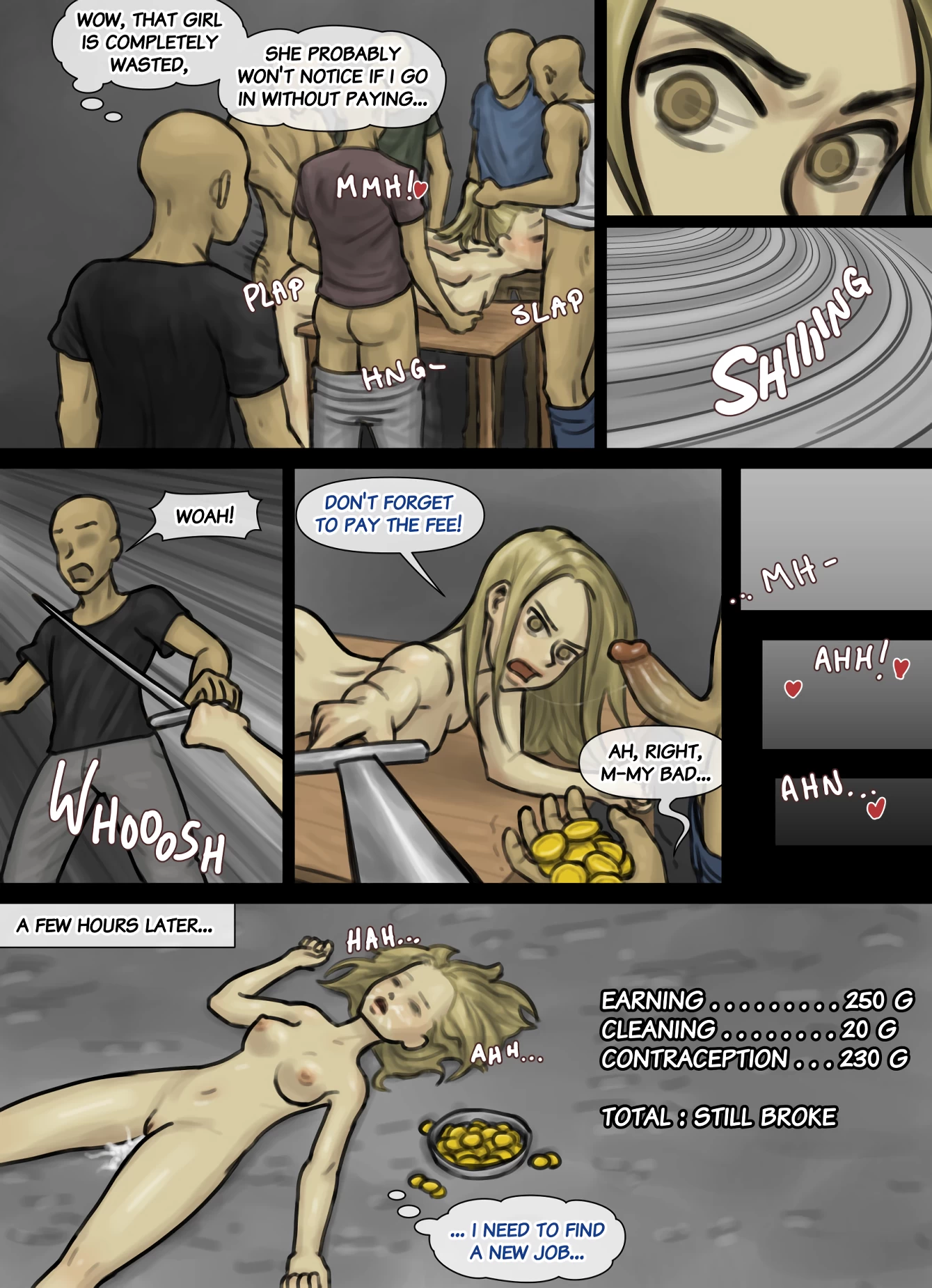 Sword Swallower porn comic picture 4