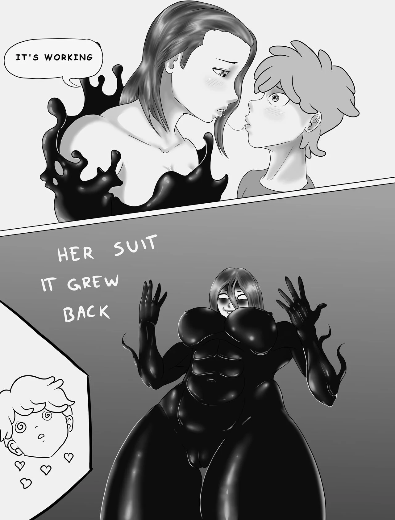 Symbiote Lust porn comic picture 9