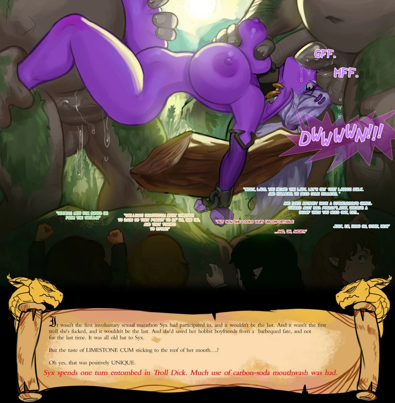 Syx in Middle-Earth porn comic picture 25