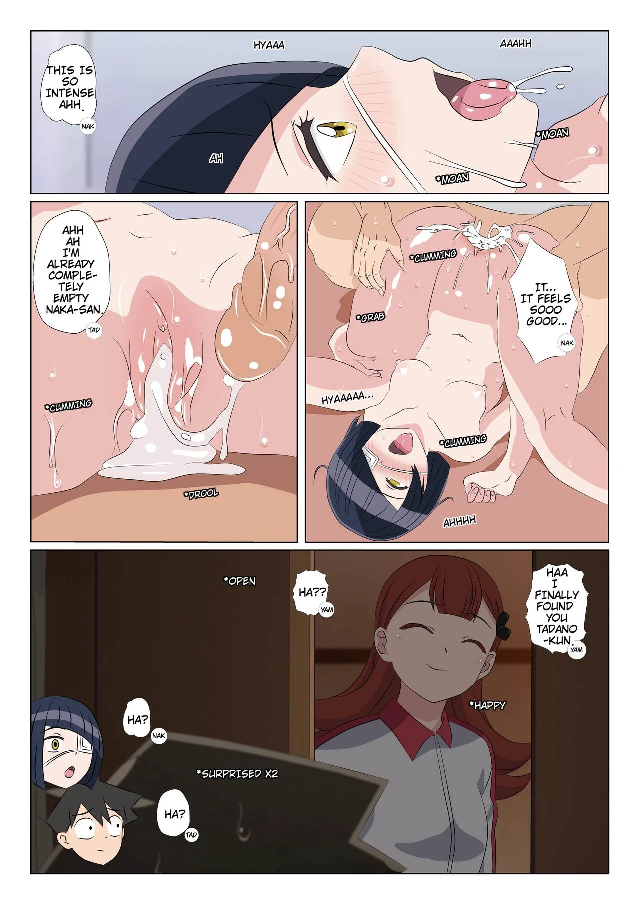Tadano-kun can't cum alone 3 porn comic picture 25
