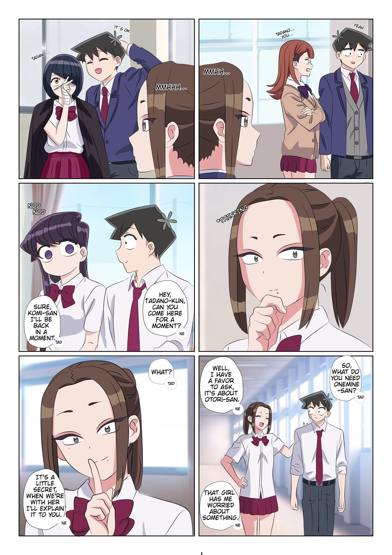 Tadano-kun can't cum alone 4 porn comic picture 4