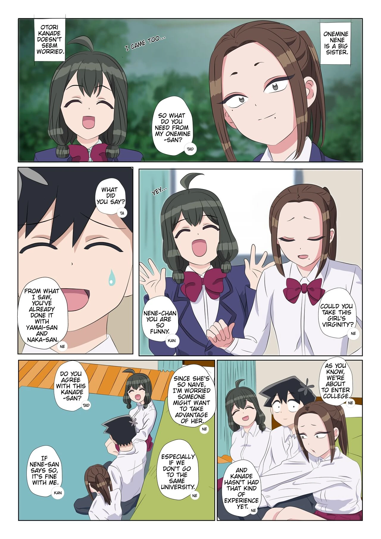 Tadano-kun can't cum alone 4 porn comic picture 5