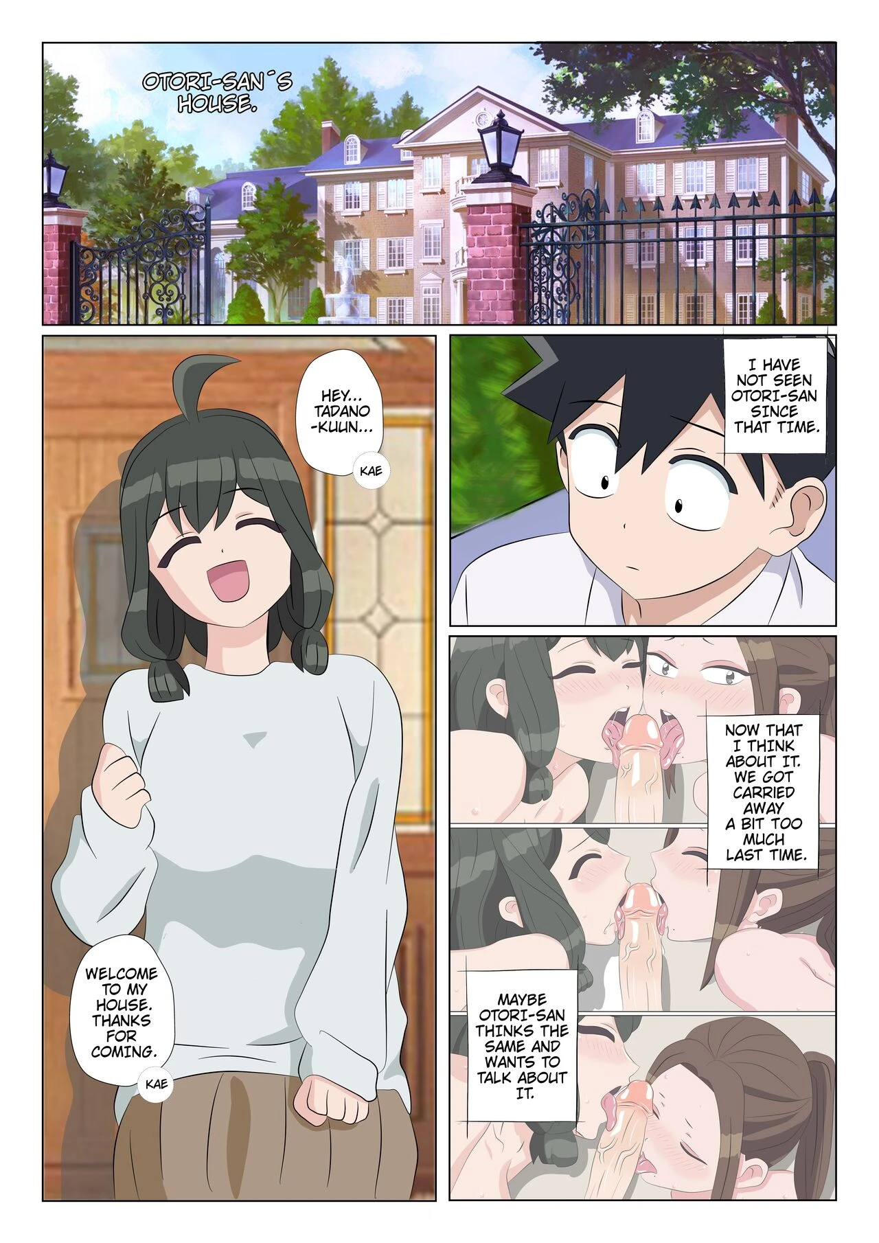 Tadano-kun can't cum alone 5 porn comic picture 5