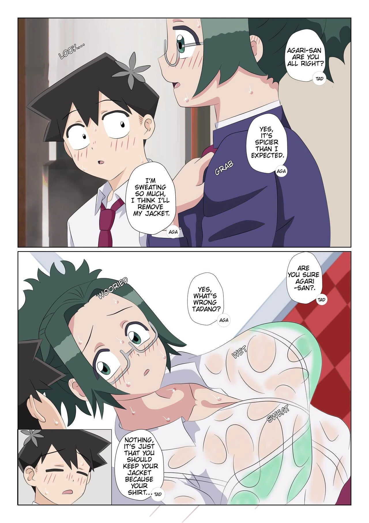 Tadano-kun can't cum alone 6 porn comic picture 6